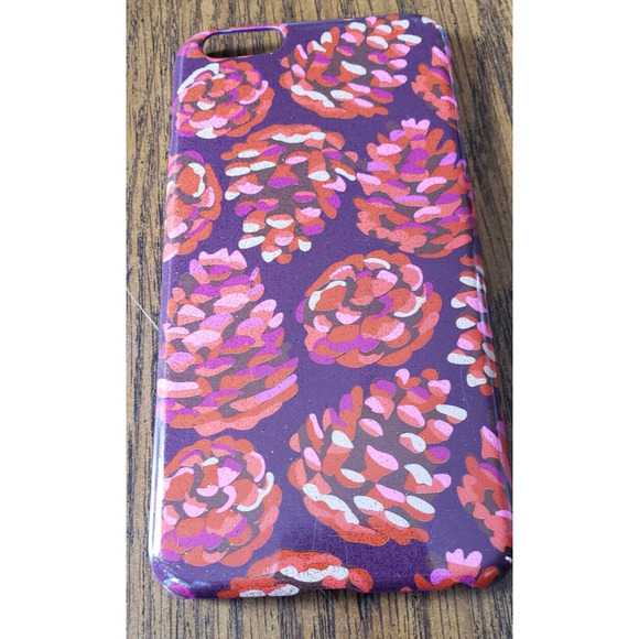Vera Bradley Protective Slim Phone Case iPhone 6/7 Fall Pinecone Pattern - Picture 1 of 6